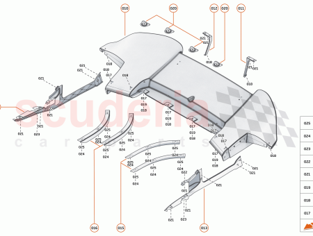 Photo of GUIDE VANE FRONT LH…