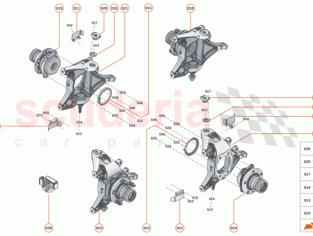 Photo of UPRIGHT SUSPENSION REAR RH…