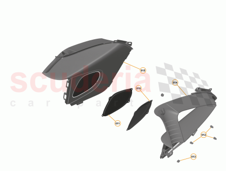 Photo of SPEAKER GRILLE REAR QUARTER TRIM MID LINE LH…