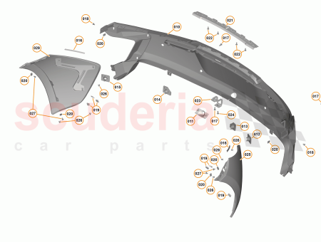 Photo of ASSY BUMPER SKIN REAR PTS BLACK…