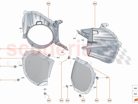 Photo of GRILLE WHEEL ARCH LINER REAR RH…