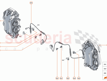 Photo of BRAKE CALIPER 6 POT FRONT LH…