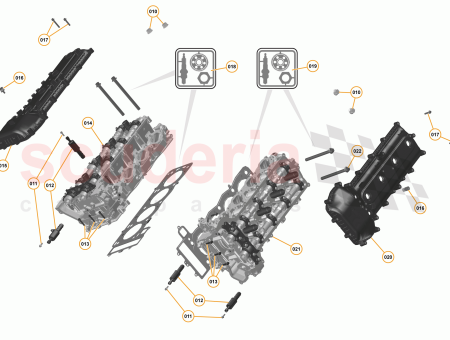 Photo of ASSY CYLINDER HEAD MC RH STD…