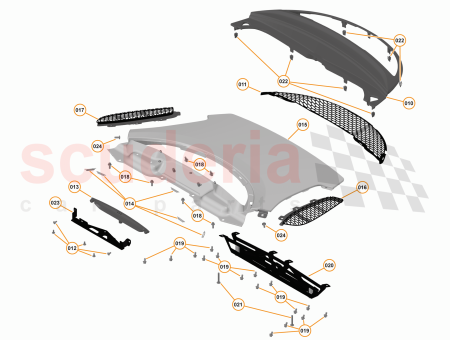 Photo of Clip Black Rear Deck Vent…