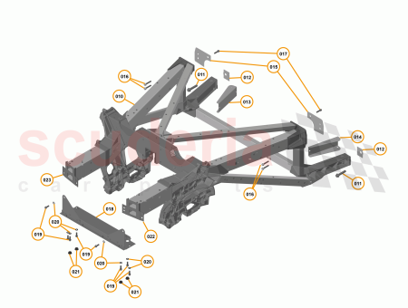 Photo of FRAME ASSY REAR…