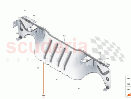 Photo of ASSY HEATSHIELD DECK VENT RR…
