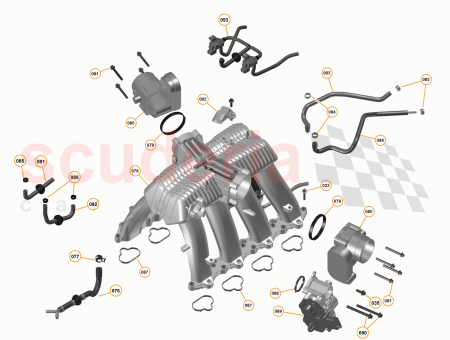 Photo of Inlet Manifold Assy Engine…