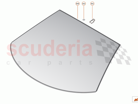Photo of ASSY GLASS WINDSCREEN RHD R SPIDER…