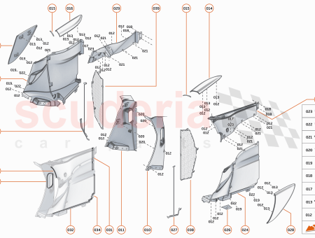 Photo of BODYSIDE PANEL RADIATOR INTAKE UPPER RH…