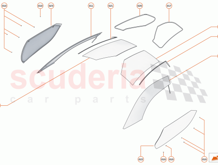 Photo of DOOR GLASS LOWER LH…