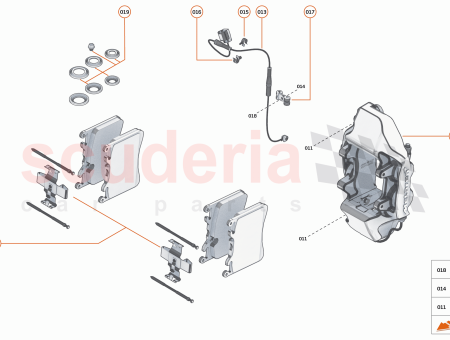Photo of BRAKE CALIPER NO PAD CCMR RR LH…