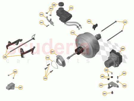 Photo of BRAKE BOOSTER INC MASTER CYLINDER…