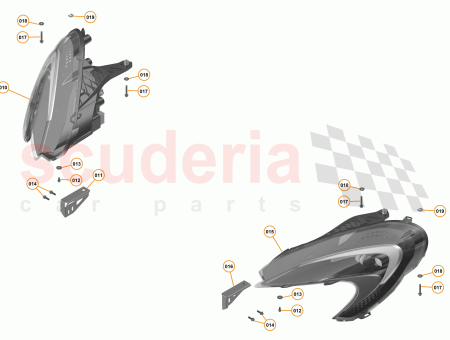Photo of Bracket Headlamp LH MY2015…
