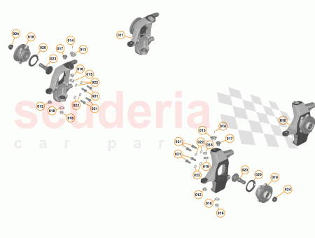 Photo of Upright Suspension Front RH GT…
