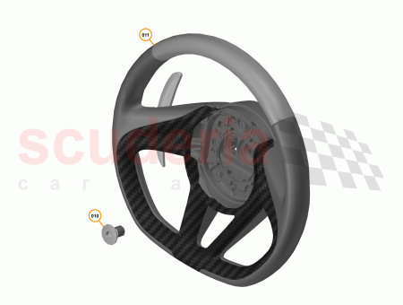 Photo of STEERING WHEEL RIM CARBON…