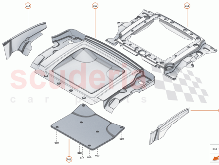 Photo of NVH BULKHEAD HATCH REAR UPPER…