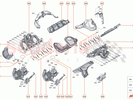 Photo of HEATSHIELD TURBOCHARGER RH…