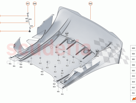 Photo of REAR DIFFUSER CARBON FIBRE GLOSS…