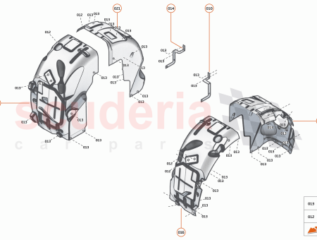Photo of WHEEL ARCH LINER MACHINED RR RH…