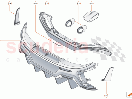 Photo of ASSY REAR BUMPER BLADE RH…