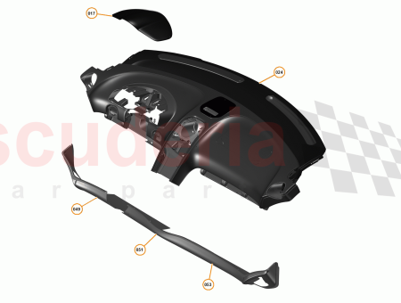 Photo of FACIA UPPER RHD VINYL…