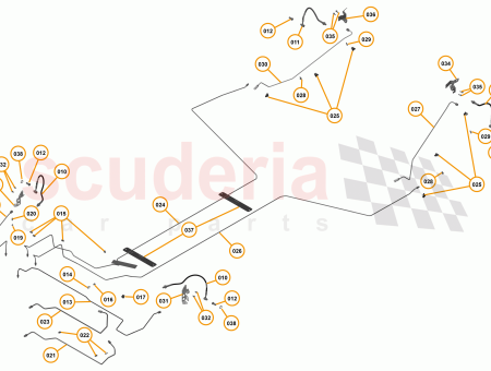 Photo of BRAKE PIPE ABS MODULATOR MASTER CYLINDER SECONDARY RHD…