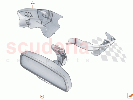 Photo of HOUSING ELECTRIC MIRROR TRIM BASE LH…