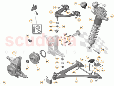 Photo of Bracket Sensor Displacement Front RH 675LT…