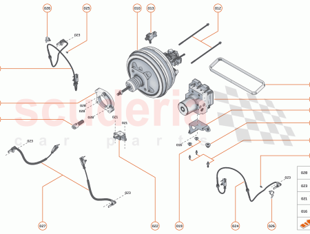 Photo of BRAKE BOOSTER INC MASTER CYLINDER…