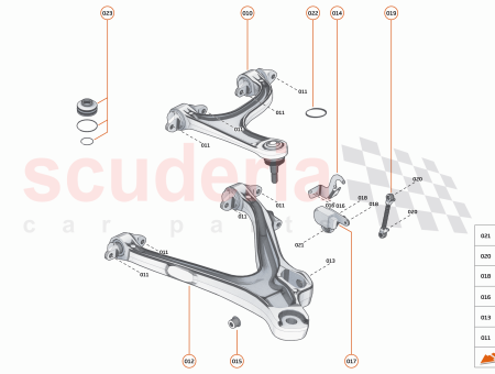 Photo of ASSY WISHBONE UPR RR RH…