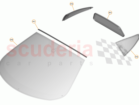 Photo of Glass Quarter LH…