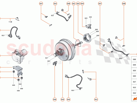 Photo of BRAKE BOOSTER INC MASTER CYLINDER…