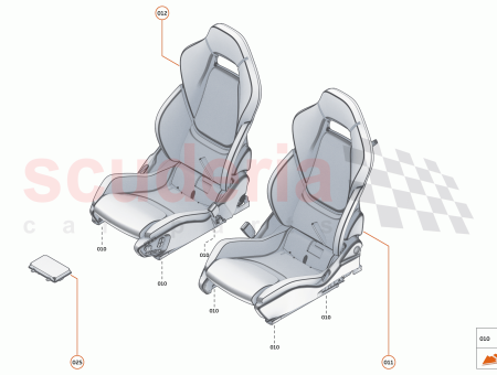 Photo of SEAT ECU MODULE…