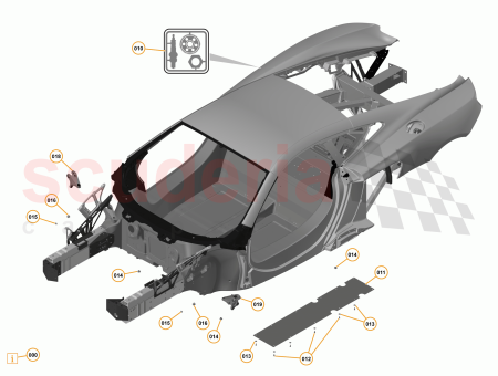 Photo of Tub Repair Assy Coupe RHD 650S…
