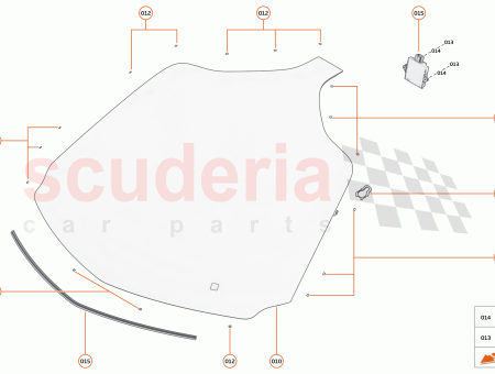 Photo of SEAL WINDSCREEN LOWER…