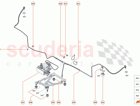 Photo of HOSE SUSPENSION FRONT NOSELIFT RHD…
