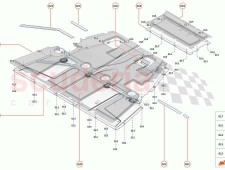 Photo of PANEL ENGINE BAY FUEL CELL FLOOR…