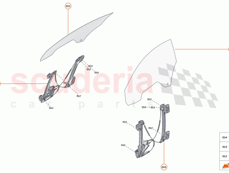 Photo of GLASS DOOR LH P14R SPIDER…