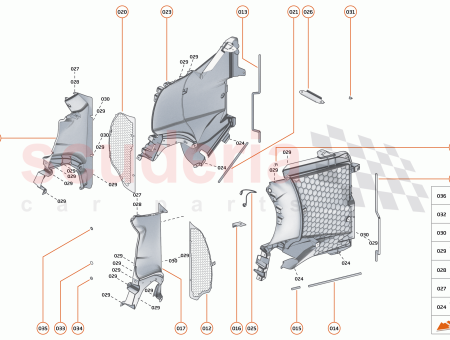 Photo of DUCT SIDE OUTER LOWER FOAM FRONT…