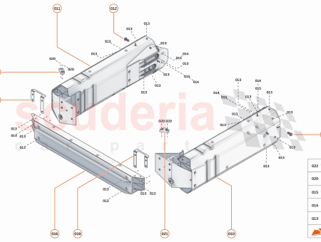 Photo of BUMPER BEAM FRONT…