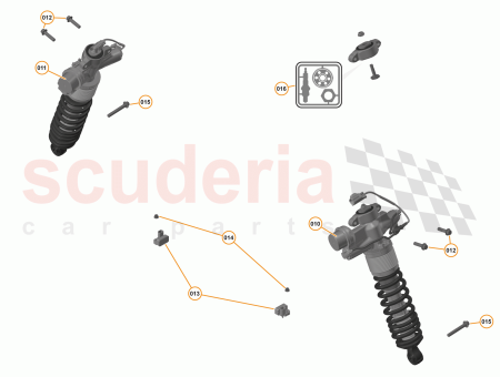 Photo of Suspension Unit Front RH GT…
