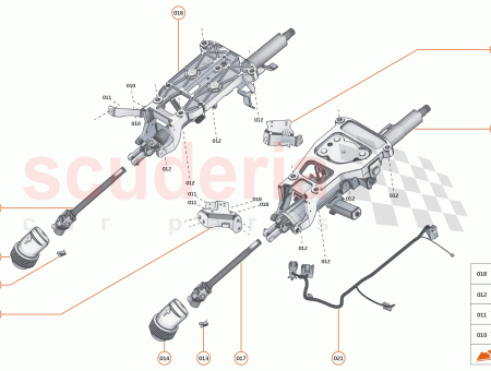 Photo of Bracket Facia NVH Support RHD Electric Column…