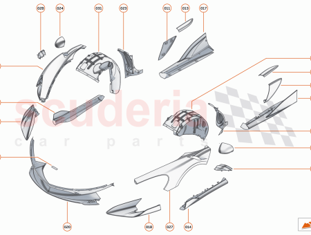 Photo of MSO CARBON BUMPER FRONT LOWER STANDARD FOR CARBON…