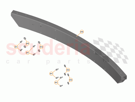 Photo of BUMPER BEAM REAR…