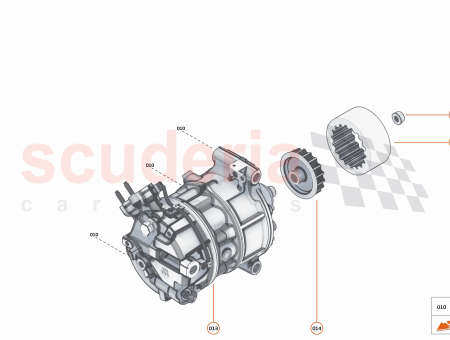 Photo of ASSY PULLEY COMPRESSOR AC…