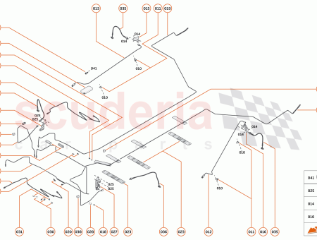 Photo of BRAKE PIPE ABS MODULATOR MASTER CYLINDER PRIMARY FRONT…
