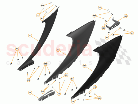Photo of Side Intake Duct Carbon LH MY2015 Sport…