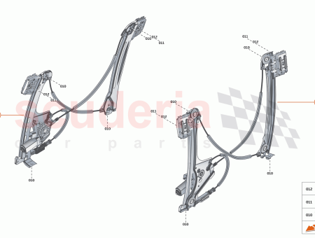 Photo of REGULATOR DOOR GLASS LH…