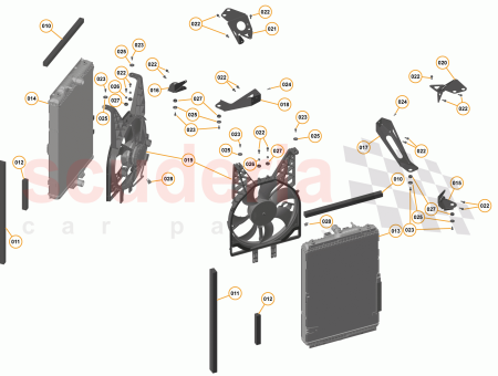 Photo of Bracket Radiator Mounting Fore Lower RH 675LT…