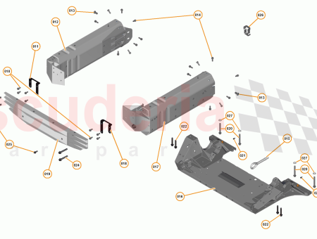 Photo of Longitudinal Crash Structure Front RH…